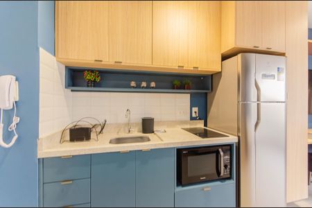 Studio à venda com 28m², 1 quarto e sem vagaCozinha