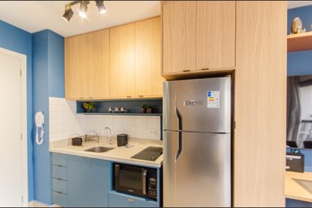 Studio à venda com 28m², 1 quarto e sem vagaCozinha