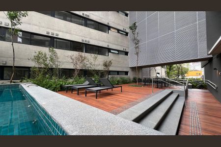 Apartamento para alugar com 28m², 1 quarto e sem vaga Apartamento para alugar com 28m², 1 quarto e sem vagaPiscina