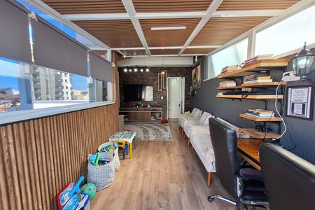 Sala de apartamento à venda com 2 quartos, 106m² em Vila Gilda, Santo André