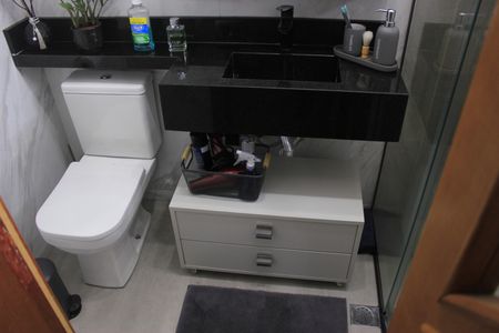 Casa de condomínio à venda com 166m², 3 quartos e 3 vagasBanheiro da Suíte 3