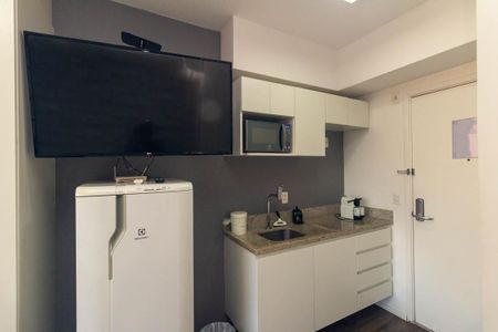 Cozinha de kitnet/studio para alugar com 1 quarto, 46m² em Centro Histórico de São Paulo, São Paulo