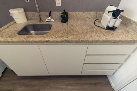 Cozinha de kitnet/studio para alugar com 1 quarto, 46m² em Centro Histórico de São Paulo, São Paulo
