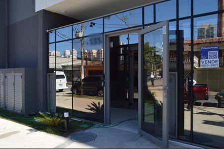 Studio para alugar com 23m², 1 quarto e sem vaga Studio para alugar com 23m², 1 quarto e sem vagaFachada + Plaquinha