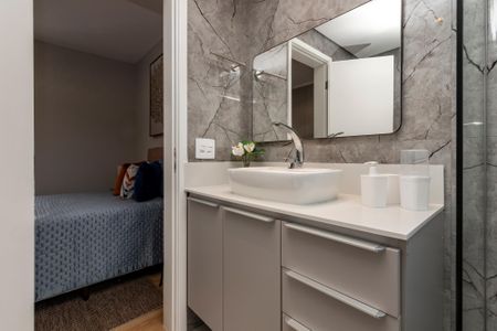 Apartamento para alugar com 81m², 3 quartos e 1 vagaBanheiro da Suíte