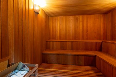 Apartamento à venda com 148m², 2 quartos e 3 vagas Apartamento à venda com 148m², 2 quartos e 3 vagasÁrea comum - Sauna