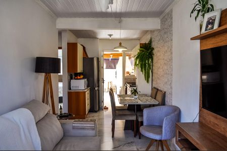 Casa de condomínio à venda com 49m², 2 quartos e 1 vagaSala