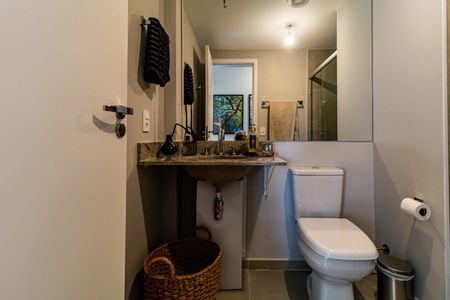 Studio à venda com 73m², 2 quartos e 1 vagaBanheiro Social