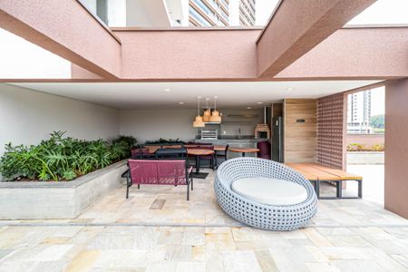 Studio à venda com 73m², 2 quartos e 1 vagaÁrea comum - Churrasqueira