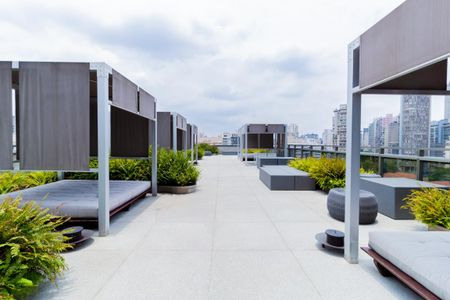 Studio à venda com 29m², 1 quarto e sem vagaTerraço