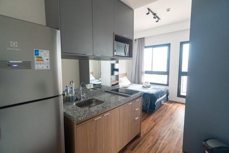 Studio à venda com 23m², 1 quarto e sem vagaCozinha