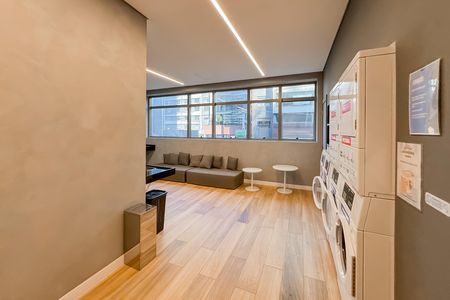 Studio para alugar com 25m², 1 quarto e sem vagaLavanderia