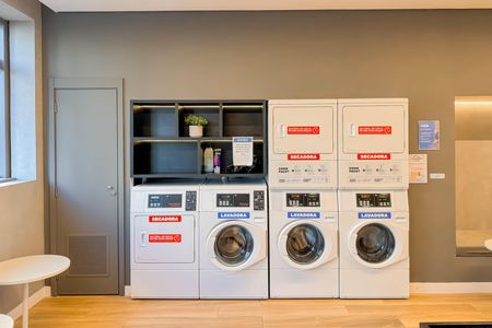 Studio para alugar com 25m², 1 quarto e sem vagaLavanderia