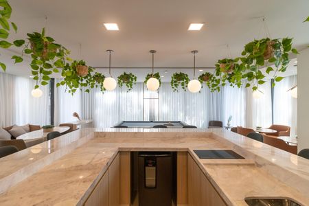 Studio para alugar com 22m², 1 quarto e sem vaga Studio para alugar com 22m², 1 quarto e sem vagaÁrea comum - Salão de festas