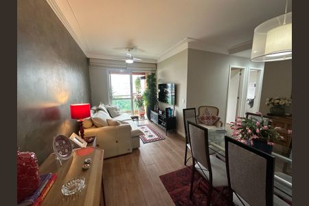 Apartamento à venda com 77m², 3 quartos e 2 vagasSala