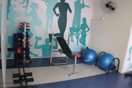 Apartamento à venda com 77m², 3 quartos e 2 vagasÁrea comum - Academia