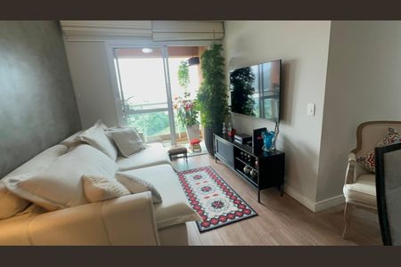 Apartamento à venda com 77m², 3 quartos e 2 vagasSala de TV