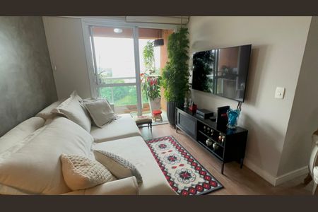 Apartamento à venda com 77m², 3 quartos e 2 vagasSala de TV