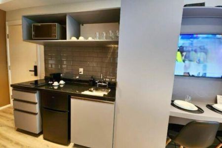 Apartamento à venda com 28m², 1 quarto e sem vagaCozinha