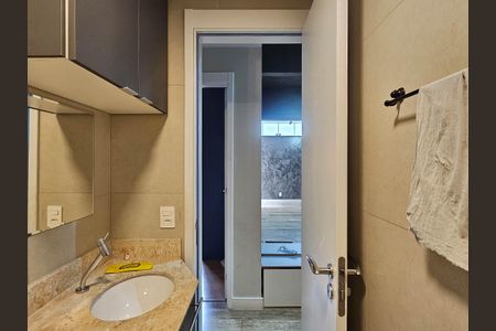 Apartamento à venda com 130m², 2 quartos e 1 vaga Apartamento à venda com 130m², 2 quartos e 1 vagaBanheiro Social