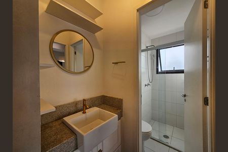 Apartamento para alugar com 40m², 1 quarto e 1 vaga Apartamento para alugar com 40m², 1 quarto e 1 vagaBanheiro