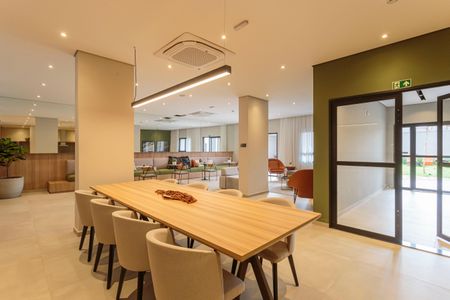 Studio à venda com 28m², 1 quarto e sem vagaÁrea comum - Salão de festas