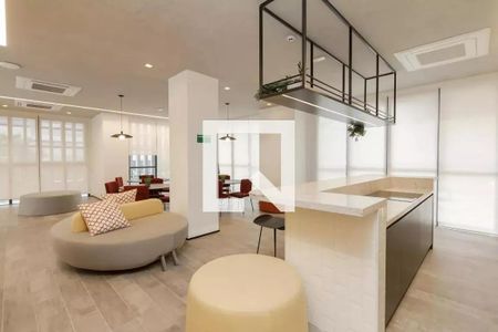 Apartamento à venda com 28m², 1 quarto e sem vaga Apartamento à venda com 28m², 1 quarto e sem vagaÁrea comum - Salão de festas