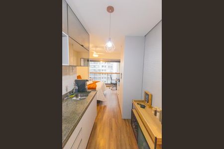 Apartamento à venda com 28m², 1 quarto e sem vaga Apartamento à venda com 28m², 1 quarto e sem vagaCozinha Conjugada