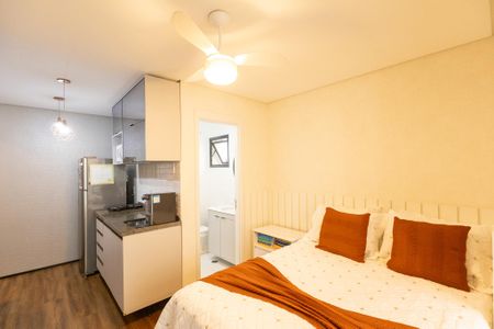 Apartamento à venda com 28m², 1 quarto e sem vaga Apartamento à venda com 28m², 1 quarto e sem vagaSala/Quarto