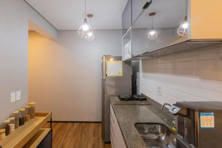 Apartamento à venda com 28m², 1 quarto e sem vaga Apartamento à venda com 28m², 1 quarto e sem vagaCozinha Conjugada