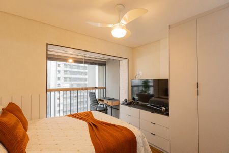 Apartamento à venda com 28m², 1 quarto e sem vaga Apartamento à venda com 28m², 1 quarto e sem vagaSala/Quarto