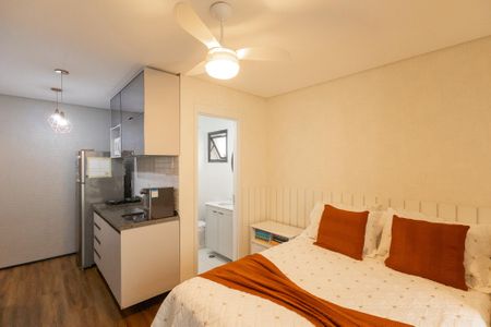 Apartamento à venda com 28m², 1 quarto e sem vaga Apartamento à venda com 28m², 1 quarto e sem vagaSala/Quarto