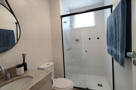 Apartamento à venda com 80m², 2 quartos e 2 vagasBanheiro da Suíte