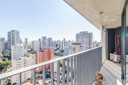 Apartamento para alugar com 62m², 1 quarto e 1 vagaVaranda