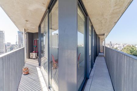 Apartamento para alugar com 62m², 1 quarto e 1 vagaVaranda