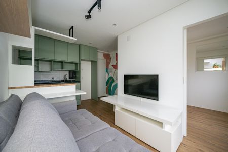 Studio à venda com 29m², 1 quarto e sem vagaSala