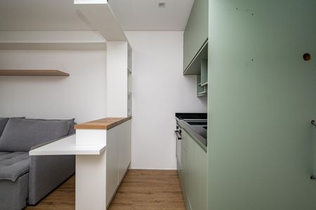 Studio à venda com 29m², 1 quarto e sem vagaCozinha