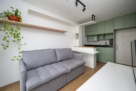 Studio à venda com 29m², 1 quarto e sem vagaSala