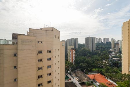 Apartamento à venda com 77m², 2 quartos e 2 vagasVista da Varanda da Sala