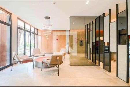 Studio à venda com 28m², 1 quarto e sem vagaHall