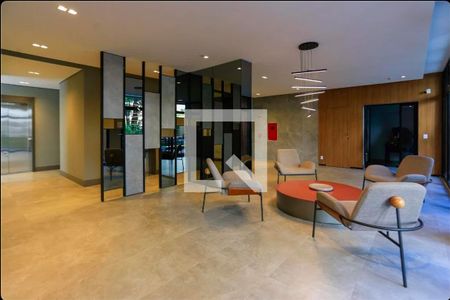 Studio à venda com 28m², 1 quarto e sem vagaHall