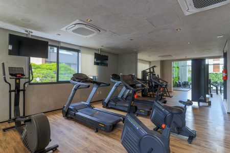 Studio para alugar com 26m², 1 quarto e sem vagaÁrea comum - Academia