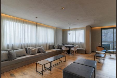 Studio para alugar com 26m², 1 quarto e sem vagaÁrea comum - Salão de festas