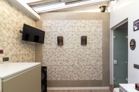 Casa de condomínio à venda com 73m², 2 quartos e 2 vagasÁrea Gourmet integrada com área de Serviço