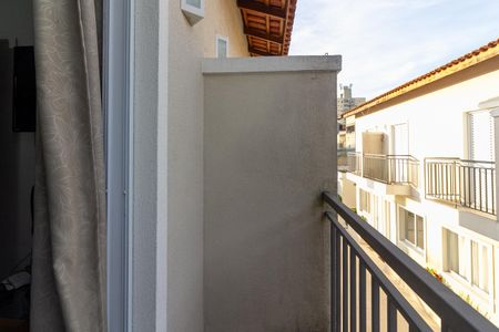 Casa de condomínio à venda com 73m², 2 quartos e 2 vagasVaranda do Quarto 2