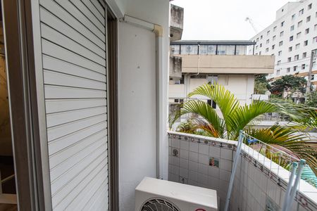 Apartamento para alugar com 51m², 1 quarto e 1 vagaVaranda do quarto