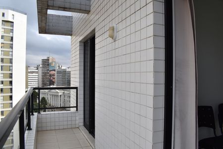 Apartamento para alugar com 45m², 1 quarto e 1 vagaSacada da Sala