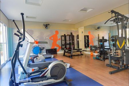 Apartamento para alugar com 67m², 3 quartos e 2 vagas Apartamento para alugar com 67m², 3 quartos e 2 vagasÁrea comum - Academia