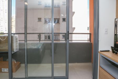 Studio para alugar com 27m², 1 quarto e sem vagaSacada