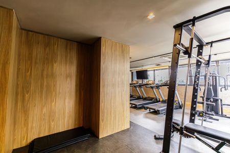 Studio para alugar com 25m², 1 quarto e 1 vaga Studio para alugar com 25m², 1 quarto e 1 vagaÁrea comum - Academia